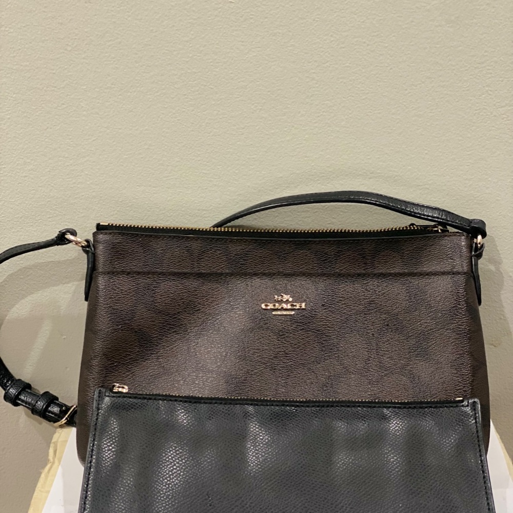 Coach Crossbody Wallet Set